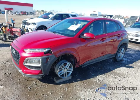 2020 Hyundai Kona Se из США, поврежденный, VIN KM8K12AA7LU465621